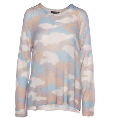 Women's Cashmere Dreamweaver Camo Pullover - Alashan Cashmere