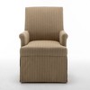 Classic Covered Dining Arm Chair - WOVENBYRD - 3 of 4
