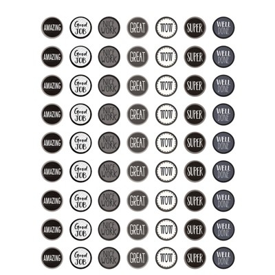 Teacher Created Resources Modern Farmhouse Mini Stickers, Pack of 378 (Pack of 10)