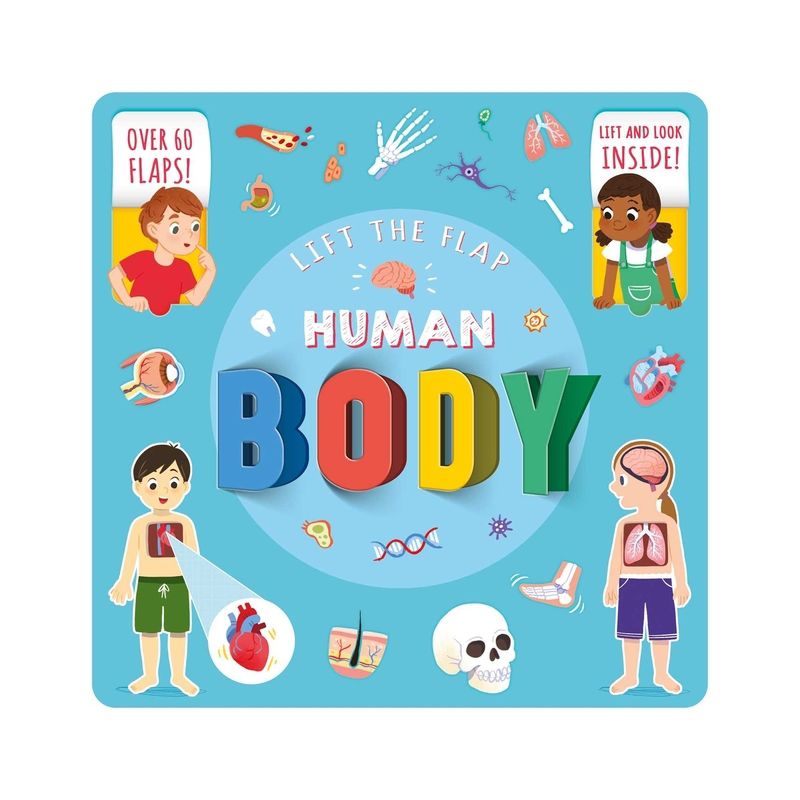 Lift the Flap Human Body - by  Igloobooks (Board Book), 1 of 2