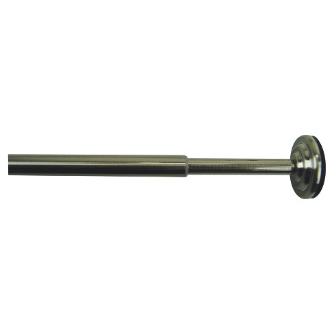 Drapery Rod Set Versailles Home Fash Brushed Nickel Target