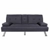 DOMETOUR 66.1'' Futon Sleeper Sofa Bed - 3 of 4