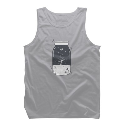 Men's Design By Humans Halloween in a jar By roc21 Tank Top