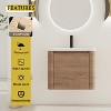 Dexmalle 24'' Wall-Mounted Bathroom Vanity with  1-Soft-Close Door - 2 of 4