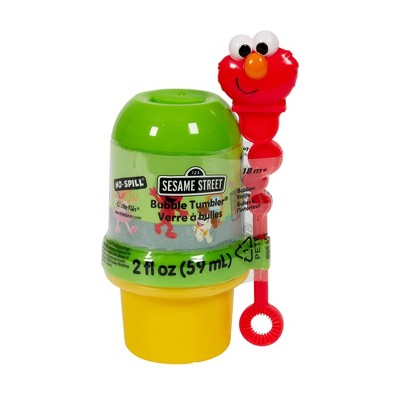 Bluey No-Spill Bubble Tumbler with Character Wand Sesame Street