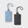 2pk Silicone Luggage Tag - Open Story™ - 3 of 3