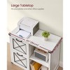 VASAGLE Lateral File Cabinet, Filing Cabinet with 2 Drawers, Printer Stand, 2 Open Compartments - 4 of 4