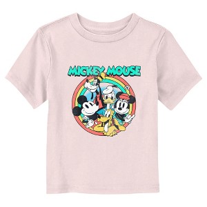 Mickey & Friends Classic Group Circle T-Shirt - 1 of 3