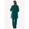 Roaman's Women's Plus Size Three-Piece Embellished Pant Set - 3 of 4