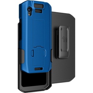 Nakedcellphone Combo for Zebra TC21 / TC26 Mobile Computer Scanner - Slim Case with Stand and Belt Clip Holster - 1 of 4