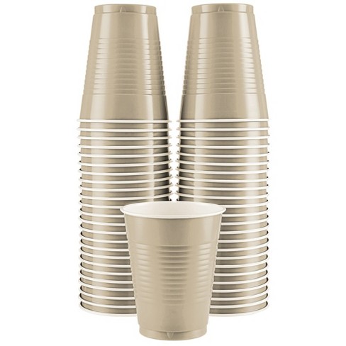 Sparksettings Ivory Disposable Plastic Cups 18oz, 50 Pack : Target