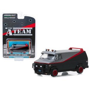 1983 GMC Vandura (B.A.'s) "The A-Team" (1983-1987) TV Series "Hollywood Series" Release 19 1/64 Diecast Model Car by Greenlight - 1 of 3