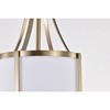 Nuvo Lighting Easton 1 - Light Pendant in  Burnished Brass - 3 of 4
