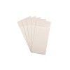 JAM Paper Strathmore Open End #11 Currency Envelope 4 1/2" x 10 3/8" Natural White 500/Pack - 3 of 4