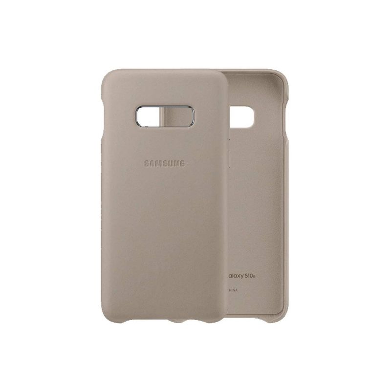 Original Samsung Leather Case for Samsung Galaxy S10e - Gray, 1 of 4
