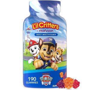 L'il Critters Paw Patrol Multivitamin Gummy Dietary Supplements - 190ct - 1 of 4