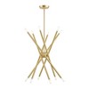 Livex Lighting Soho 12 - Light Chandelier in  Satin Brass - 2 of 4