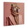Stupell Industries Fashionable Cheetah Portrait Canvas Art - 2 of 4