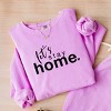 Simply Sage Market Let's Stay Home Lightweight Garment Dyed Sweatshirt - 3 of 4