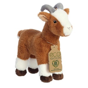 Aurora Small Goat Eco Nation Eco-Friendly Stuffed Animal Brown 8.5" - 1 of 4