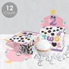 Big Dot of Happiness Two Cool - Girl - Treat Box Party Favors - Pastel 2nd Birthday Party Goodie Gable Boxes - Set of 12 - 3 of 4
