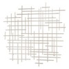 Cheung's Iquara Small Abstract Metal Wall Art Silver - 4 of 4