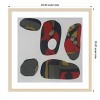 Amanti Art Painted Stones II by Erin McGee Ferrell Wood Framed Wall Art Print - 4 of 4