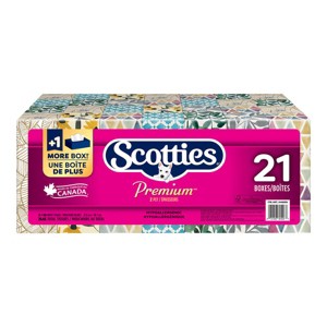 Scotties Premium Facial Tissues Pack Of 21 Boxes - 1 of 1