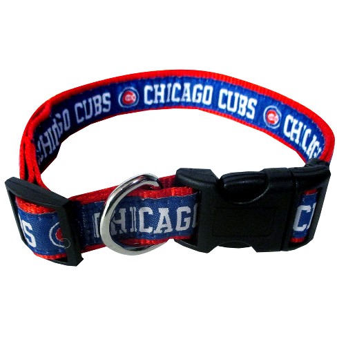 Mlb Chicago Cubs Pets First Pet Adjustable Collar - L : Target