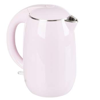 Pinky Up Noelle 1.5 L Ceramic Electric Tea Kettle, Mint, Rose Gold,  Gooseneck Spout, Cordless Design : Target