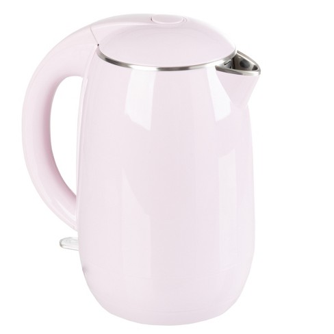 Westinghouse Electric Cordless Kettle - Crafted with 1.8L Capacity, Auto  Shutoff, Stainless Steel Interior, 360 Swivel Base and Cord Storage - Pink