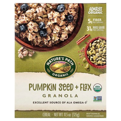 Nature's Path, Organic Pumpkin Seed + Flax Granola, 11.5 oz