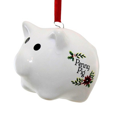 Roman 1.5 Inch Penny Pig Ornament Small Bank Pennies Tree Ornaments