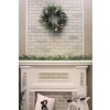 Sullivans Artificial Pine and Jingle Wreath and Arborvitae Garland Set 24"H & 6'L Green - 3 of 4