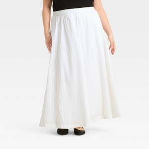Women's Maxi Picnic A-Line Skirt - A New Day™ - 1 of 3