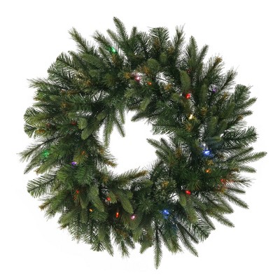 Noma 24 Inch Pre-lit Battery Operated Frosted Fir Artificial