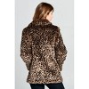 Women's Leopard Faux Fur Jacket - ELLISON - 3 of 4
