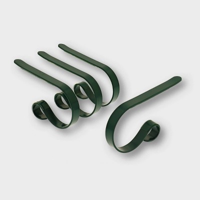 4ct Stocking Holder Hunter Green - The Original Mantleclip