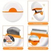 BABYYER 3-Piece Cat Grooming Kit For Indoor Cats - Deshedding Brush, Nail Clipper & Trimmer, Bath Brush - Premium Anti-Shedding Tools - 4 of 4
