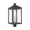 Livex Lighting Nyack 3 - Light Post Light in  Scandinavian Gray - 2 of 4