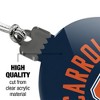 Carroll University Pioneers Logo Acrylic Christmas Tree Holiday Ornament - 4 of 4