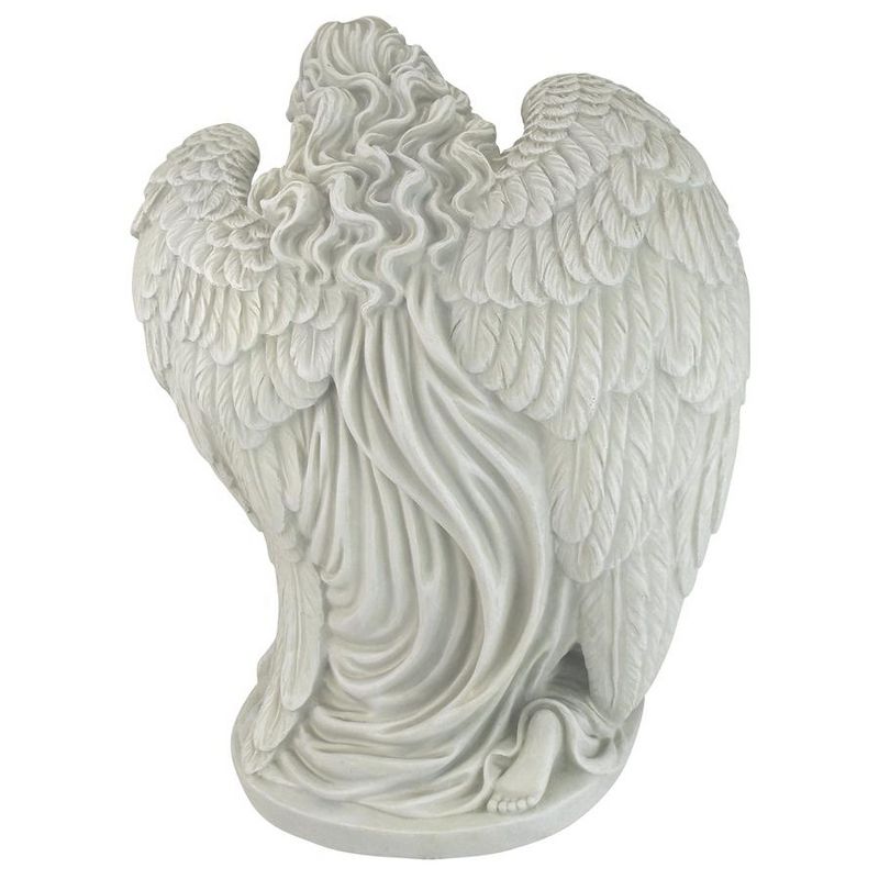 Design Toscano Quiet Countenance Praying Angel Garden Statue - Off-White, 5 of 7