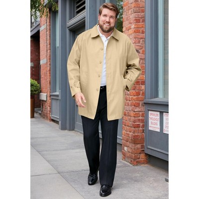 KingSize Water-Resistant Trench Coat - 2XL, Khaki — фото 4