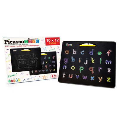 Picasso Tiles All-in-one Kids Art Easel Drawing Board, Chalkboard &  Whiteboard