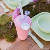Big Dot of Happiness Spring Easter Bunny - Happy Easter Party Paper Beverage Markers for Glasses - Drink Tags - Set of 24 - 3 of 4