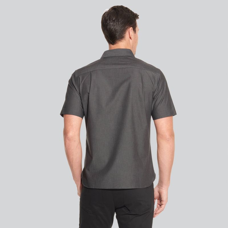 Van Heusen Men's Short Sleeve Button-Down Shirt, 2 of 3