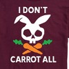 Men's - Instant Message - I Don't Carrot All Short Sleeve Graphic T-Shirt - 2 of 4