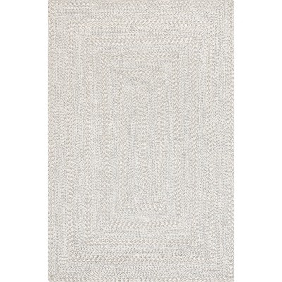 nuLOOM Water Resistant Braided Weave Outdoor Rug