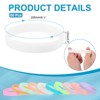 Unique Bargains Sports Party Games Fashion Silicone Glow in the Dark Bracelet 60 Pcs - 2 of 4