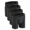 Gold Standard Mens 4-Pack Performance Boxer Briefs Athletic Underwear - 3 of 3